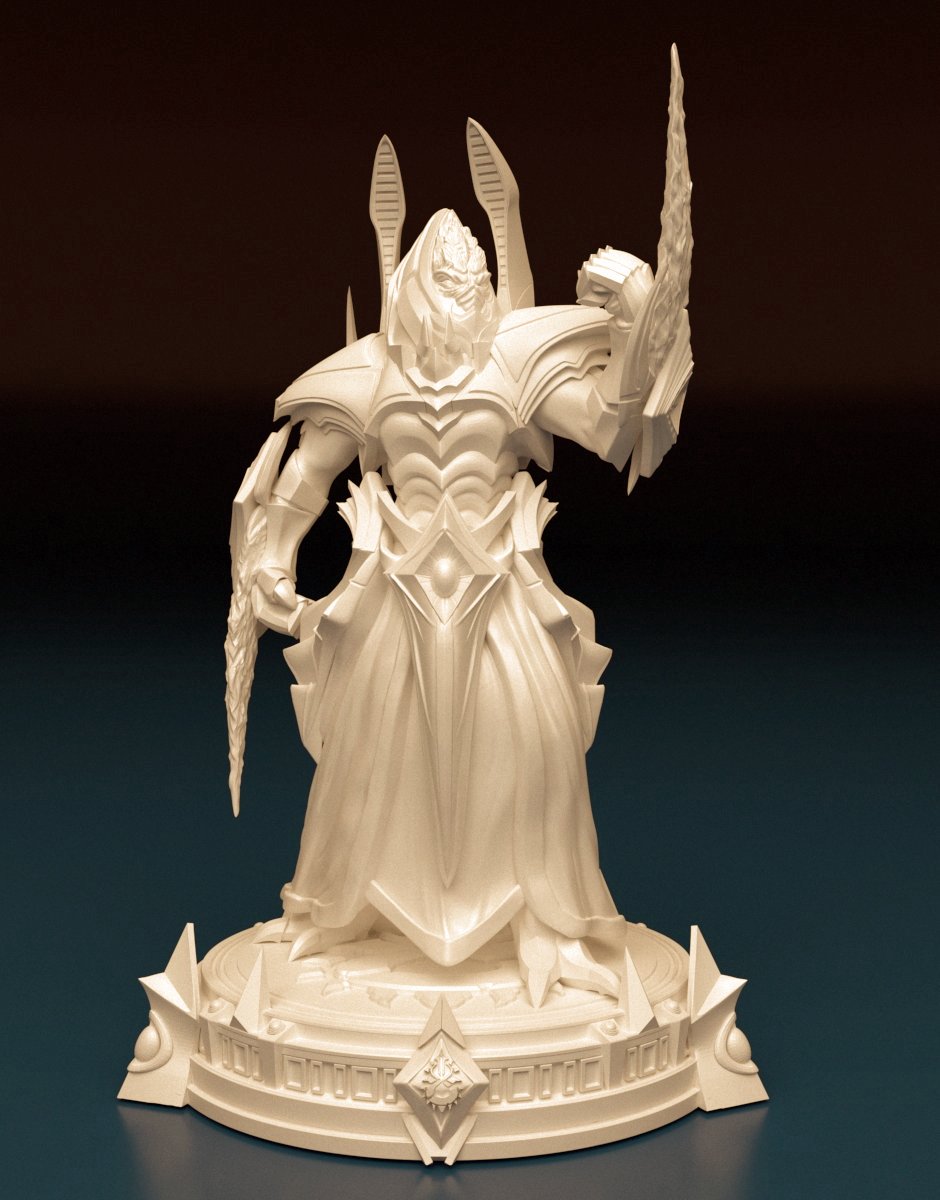 Alarak starcraft fanart model for 3dprint - Dreameks