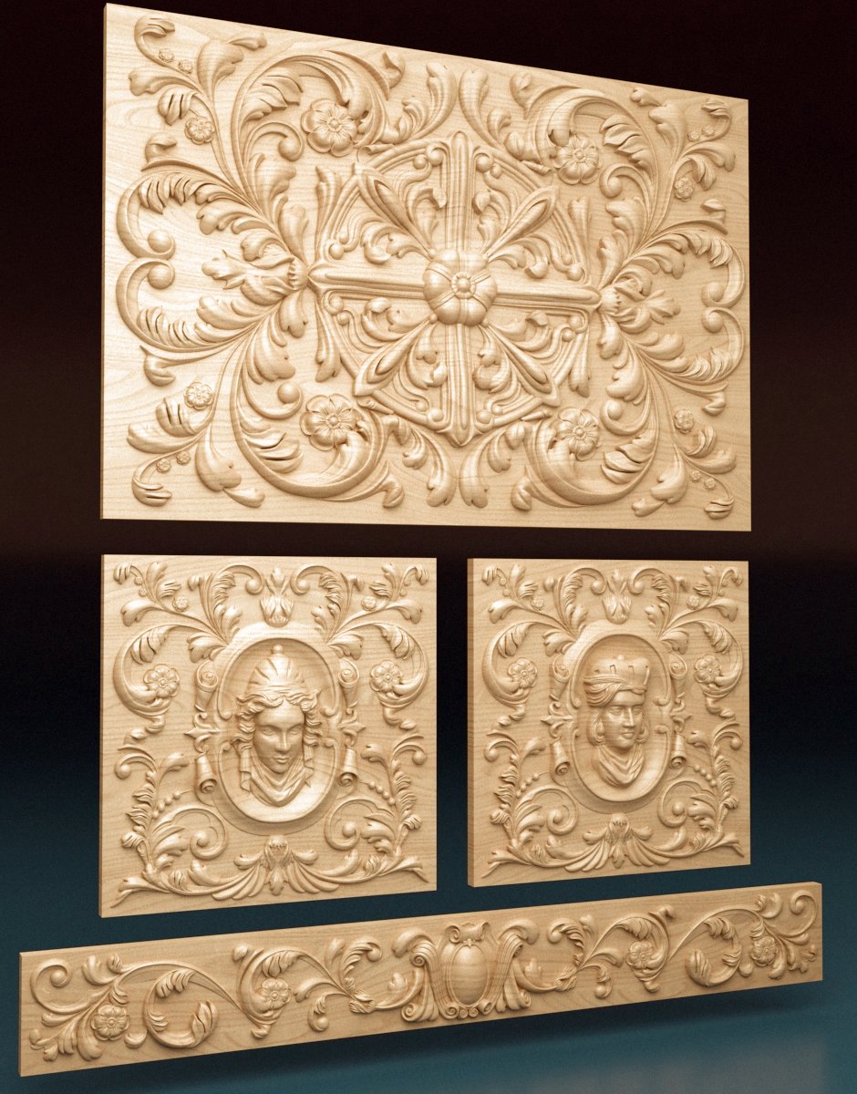 Decorative Bas-Relief Panel - Dreameks