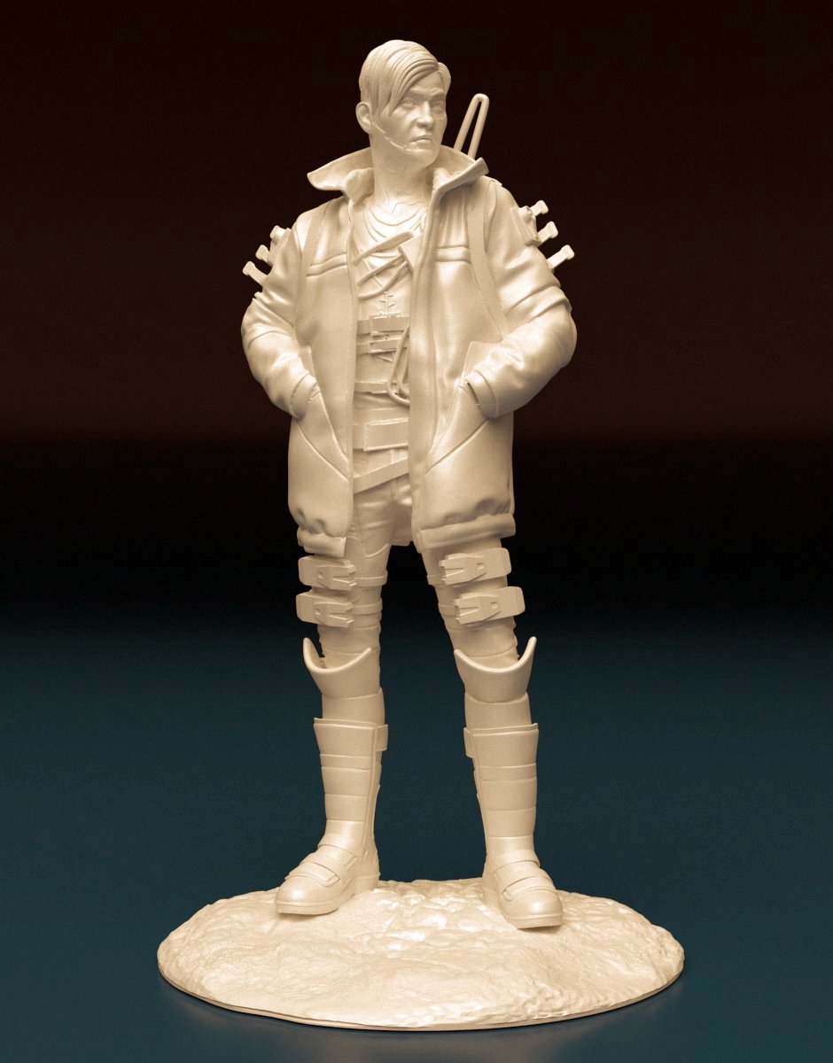 Cripto apex fanart 3dprint model - Dreameks