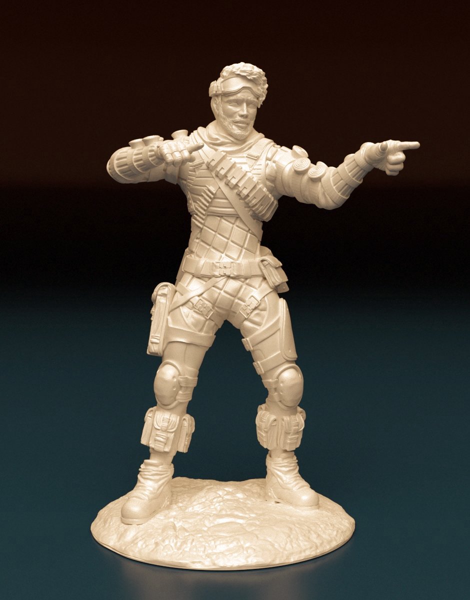 Mirage apex fanart 3dprint model - Dreameks
