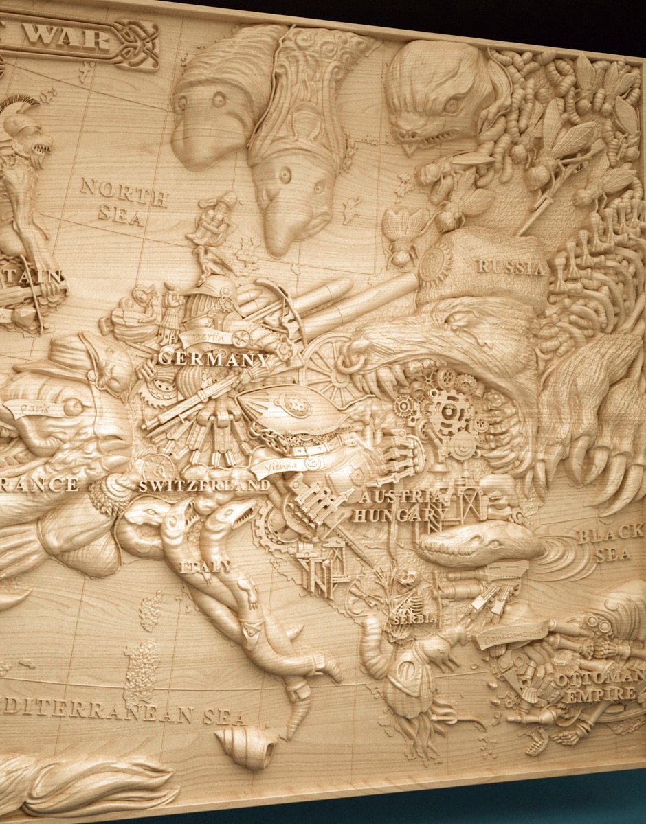 WW1 europe relief fanart - Dreameks