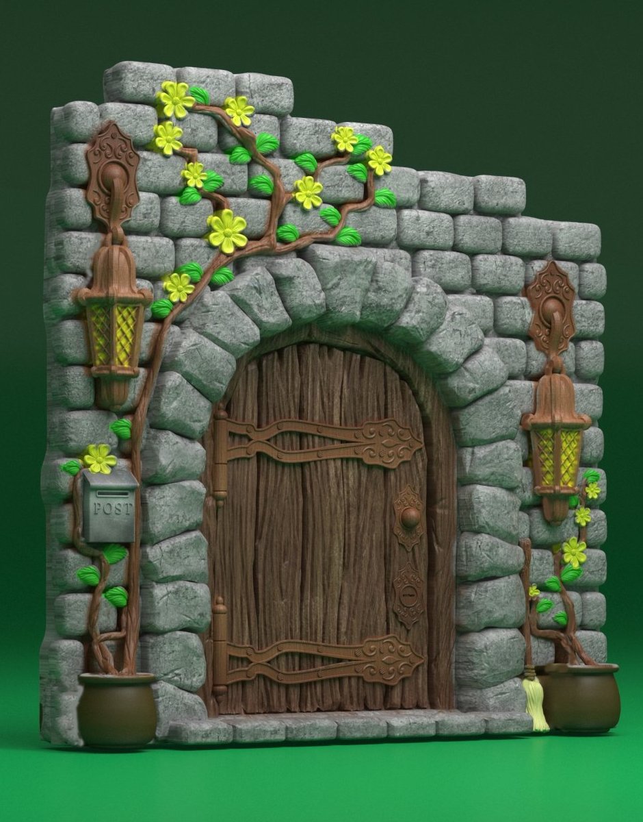 Fairy Door 3d model - Dreameks