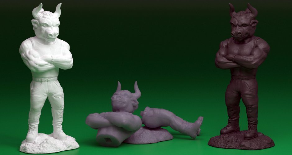 Human Bull model - Dreameks